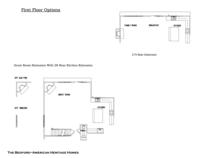 Bedford First Floor Options B